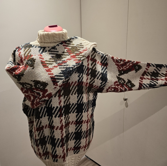 Vintage Checker Sweater - Picture 3 of 5